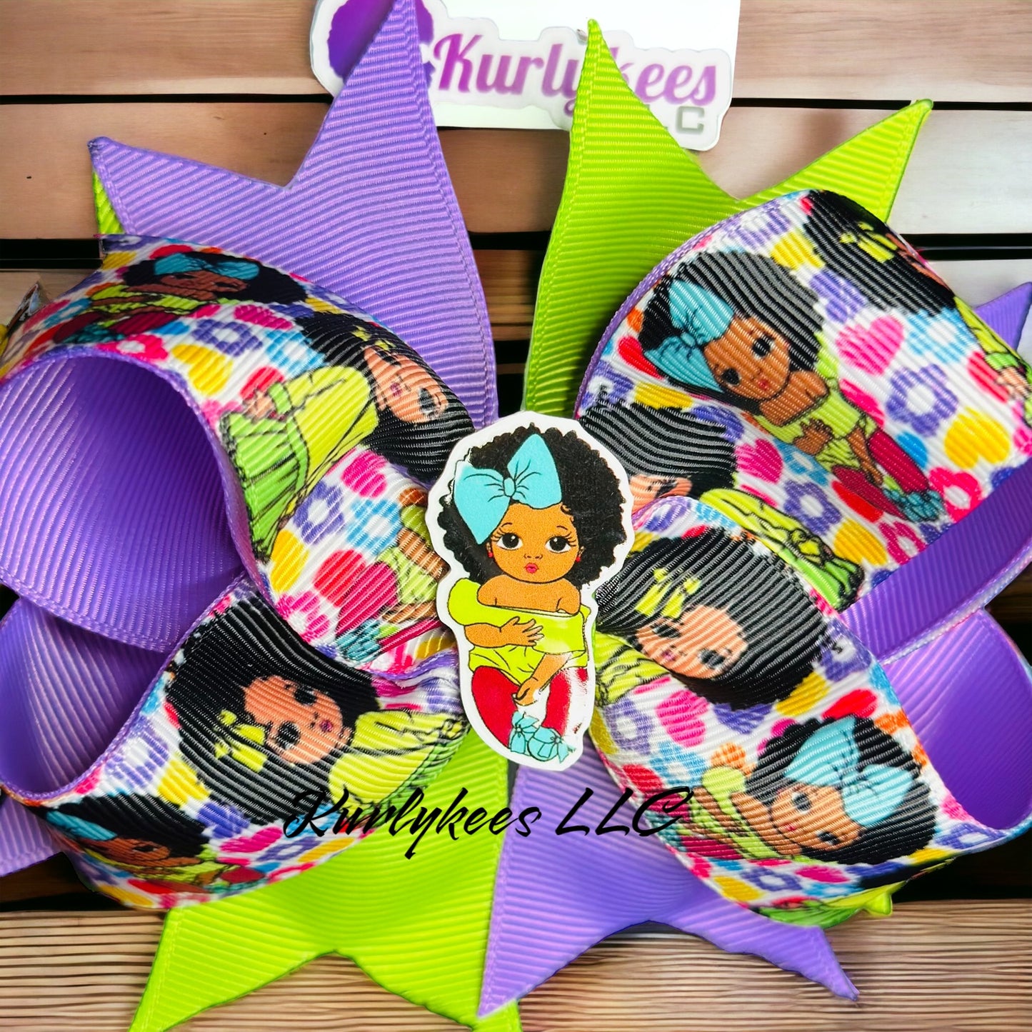 Pretty Brown Girl Hair Bow