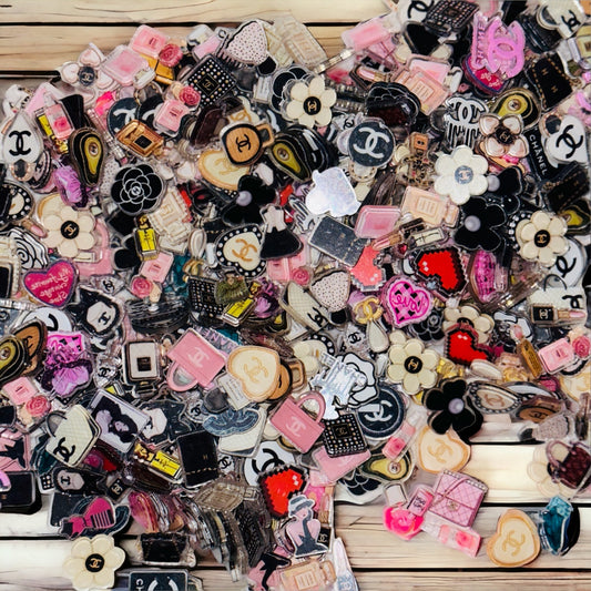 CC Acrylic Charm mix(25+pieces)