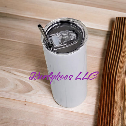 20oz Straight Sublimation Tumbler/Double Walled